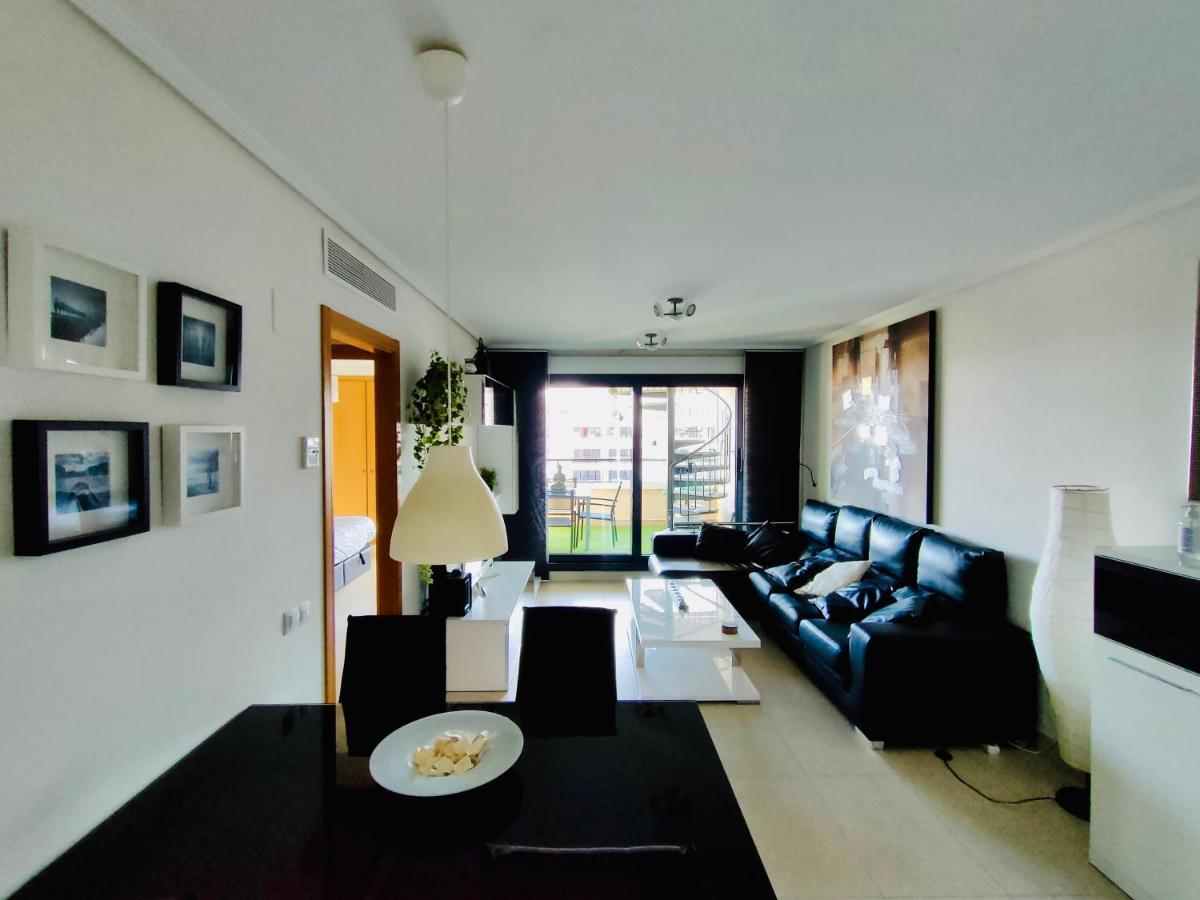 バレンシアNon Stress Atico Duplex Con Vistas Al Marアパートメント エクステリア 写真