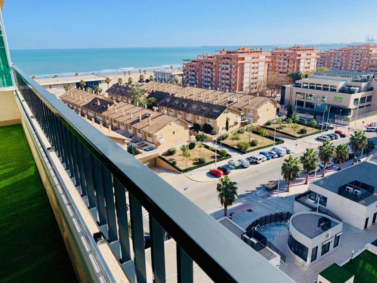 バレンシアNon Stress Atico Duplex Con Vistas Al Marアパートメント エクステリア 写真