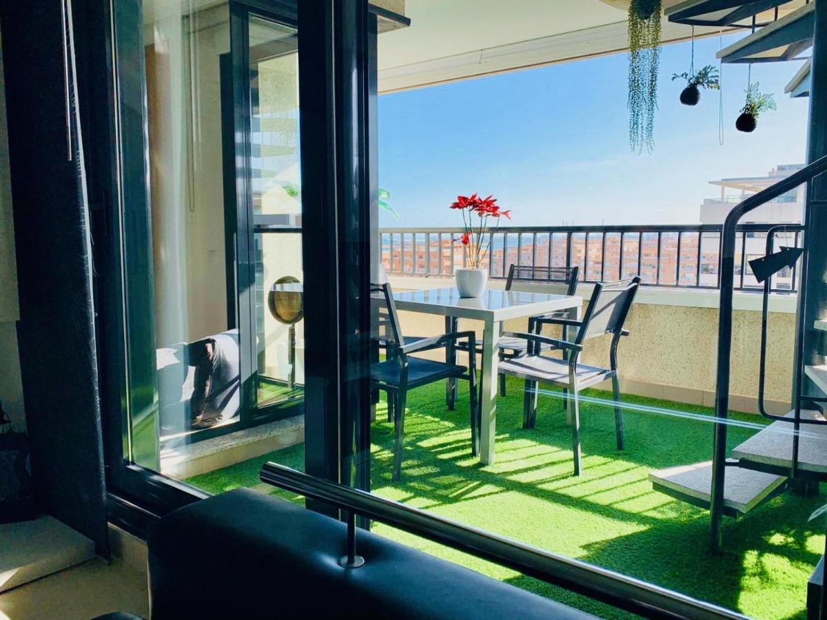 バレンシアNon Stress Atico Duplex Con Vistas Al Marアパートメント エクステリア 写真