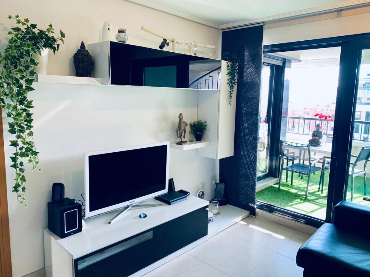 バレンシアNon Stress Atico Duplex Con Vistas Al Marアパートメント エクステリア 写真