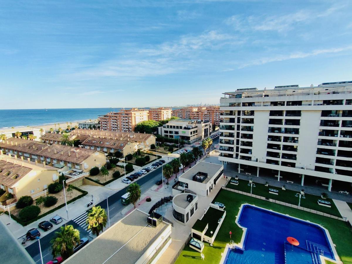 バレンシアNon Stress Atico Duplex Con Vistas Al Marアパートメント エクステリア 写真
