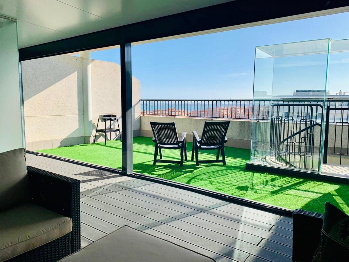 バレンシアNon Stress Atico Duplex Con Vistas Al Marアパートメント エクステリア 写真