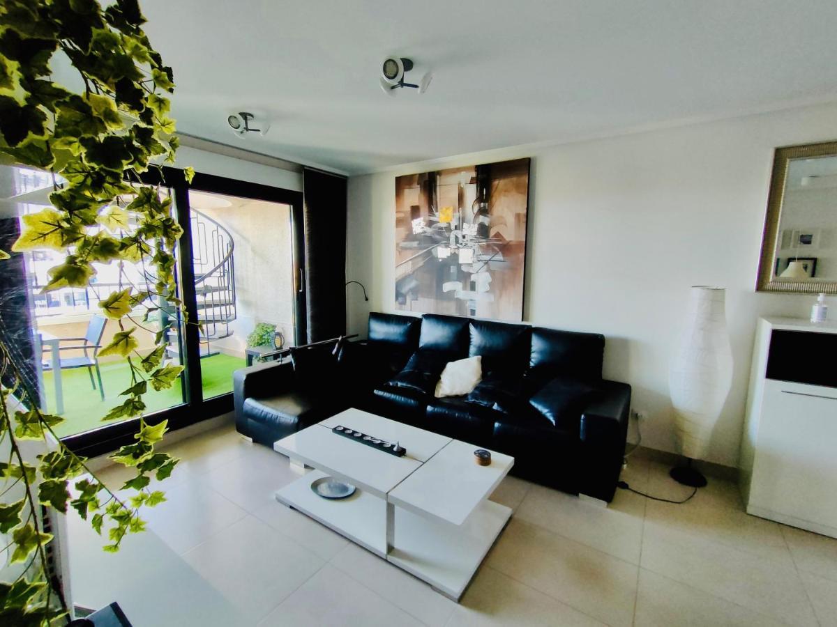バレンシアNon Stress Atico Duplex Con Vistas Al Marアパートメント エクステリア 写真