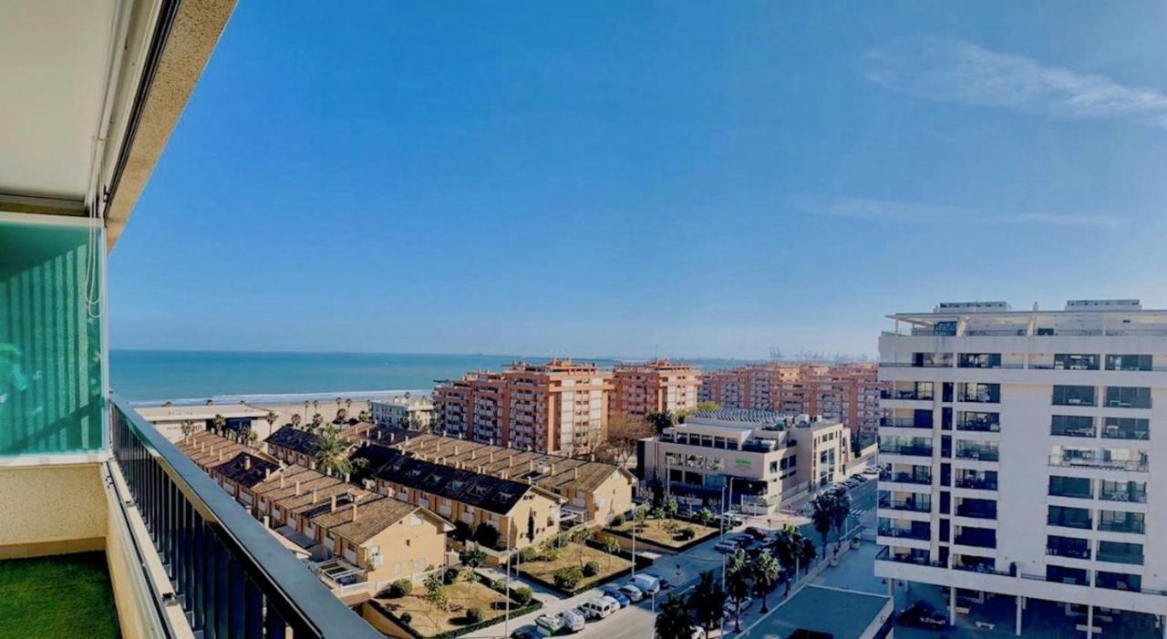 バレンシアNon Stress Atico Duplex Con Vistas Al Marアパートメント エクステリア 写真